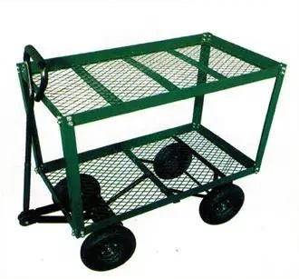 660lbs Large Capacity Metal Garden Cart Tool Wagon